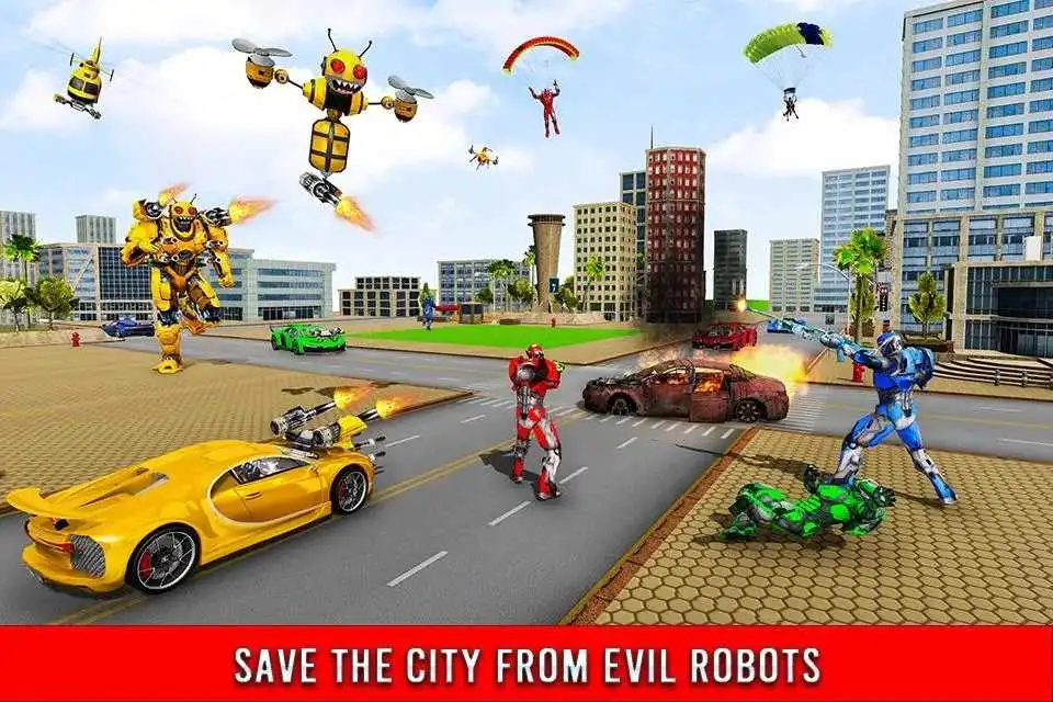 Bee Robot Transform 2020手游图3