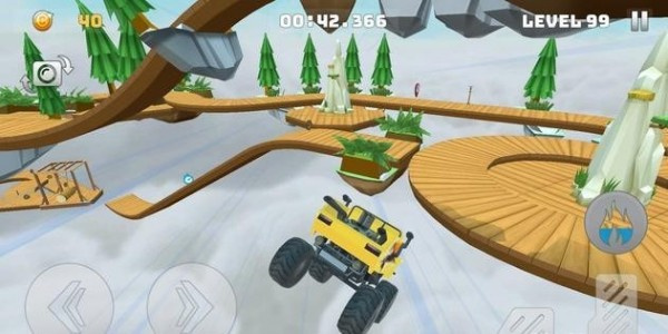 山区汽车攀爬特技极限(Moutain Climb Stunt)