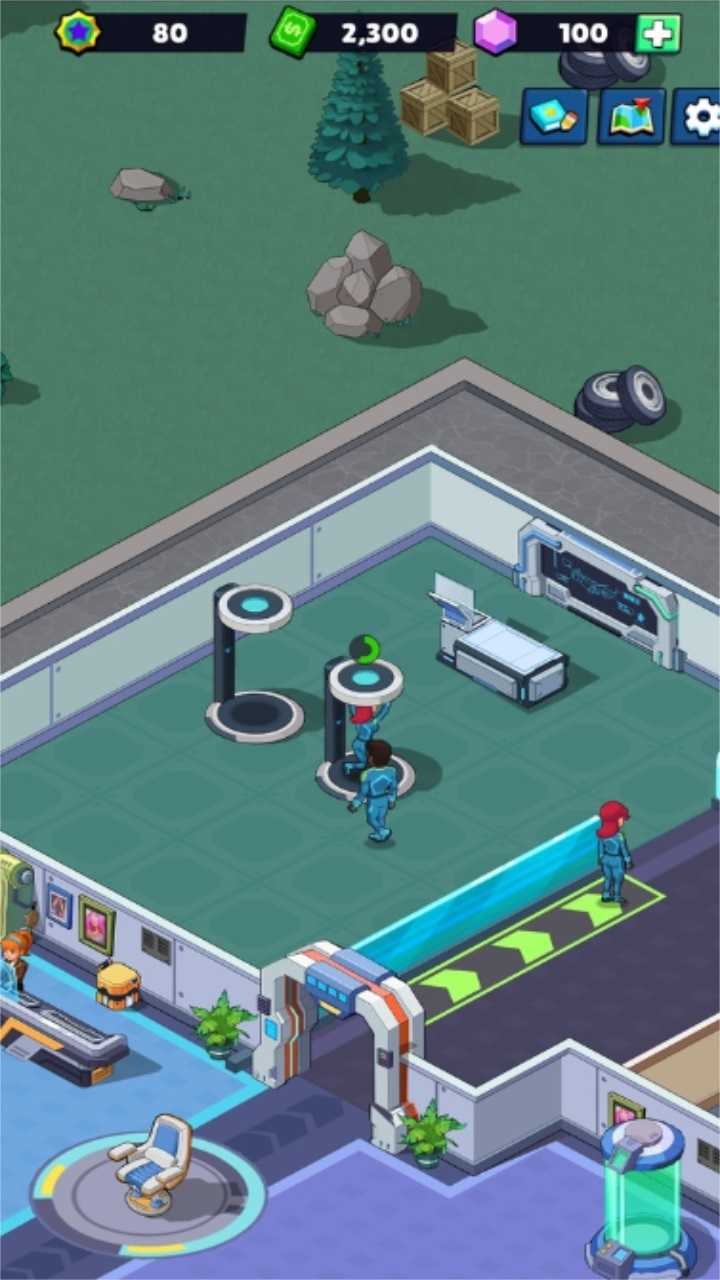Idle Superpower School游戏图3