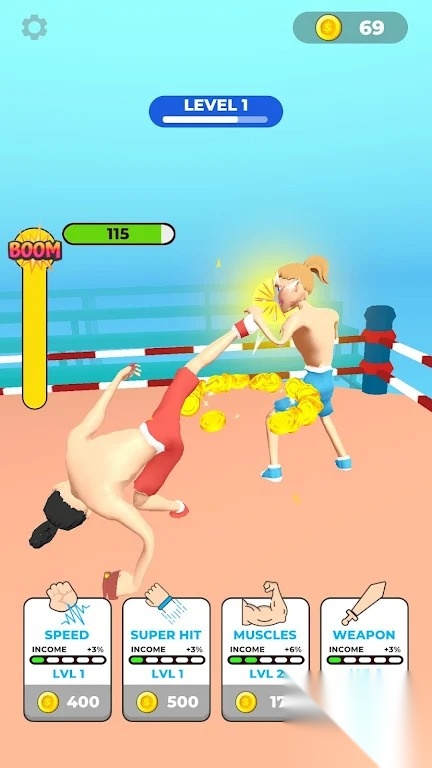 Idle Fighting Boxer - Clicker游戏