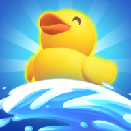 鸭子射击：像素色彩流（Duck Shoot: Pixel Color Flow）游戏图标