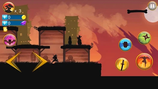 Shadow Samurai Ninja Revenge手机版图2