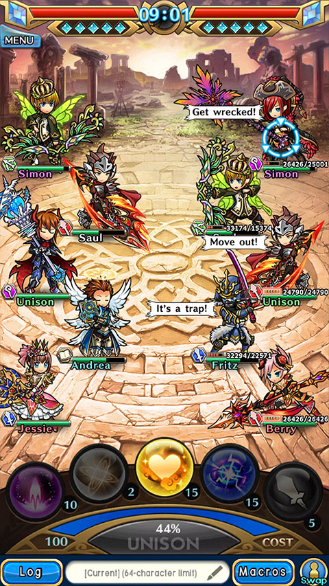 Unison League游戏图2