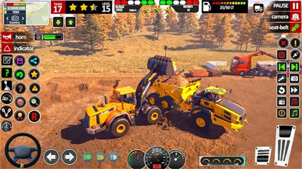 Sand Excavator JCB Truck 3D游戏