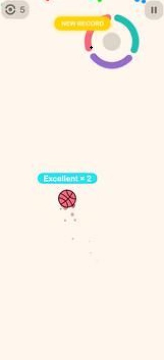 多彩跳球（Colorful Jump Ball）游戏图1
