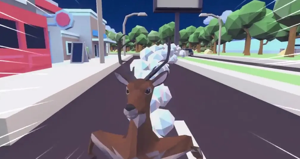 simulator deer
