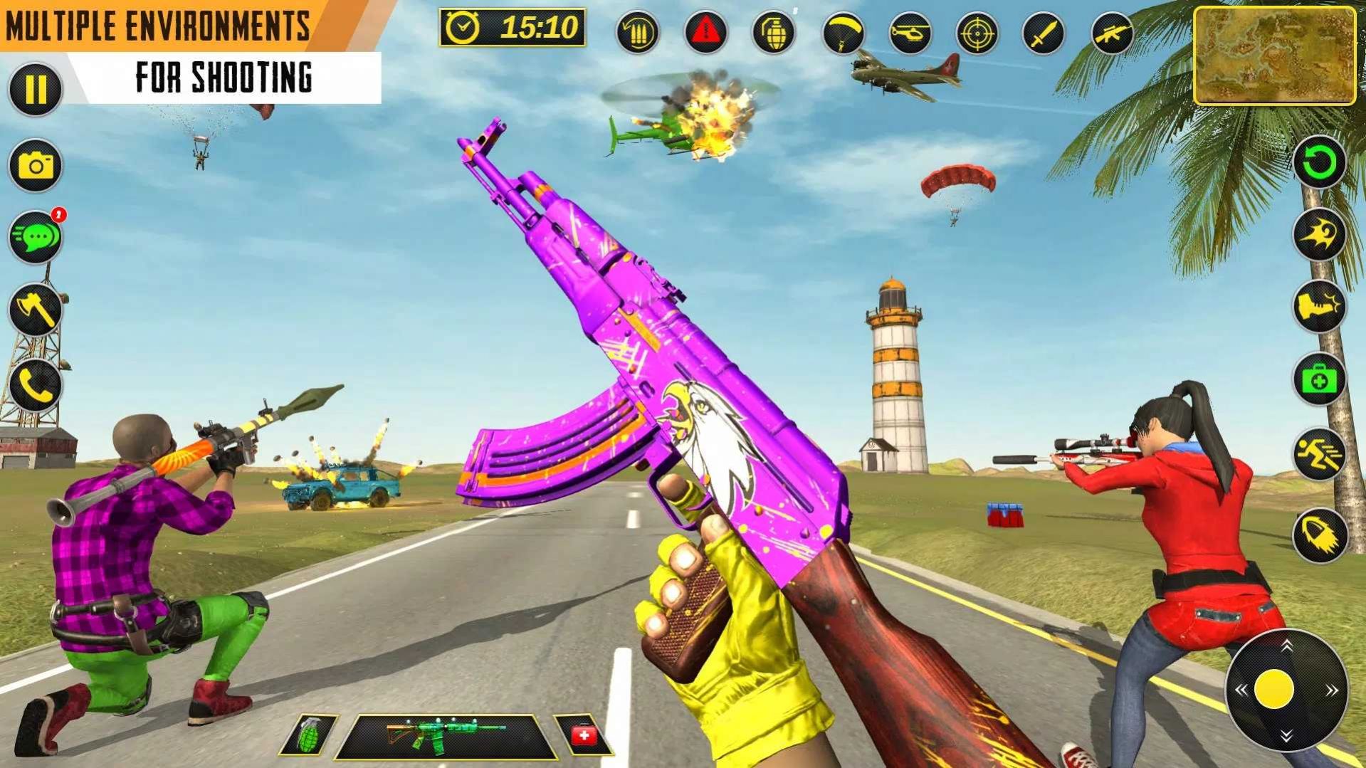 Open World Commando FPS Shooting游戏图2