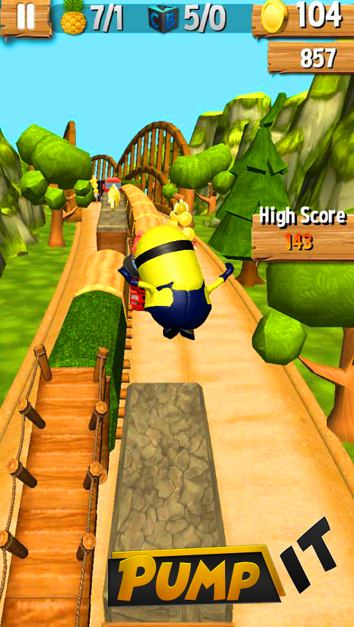 Banana minion legends rush图1