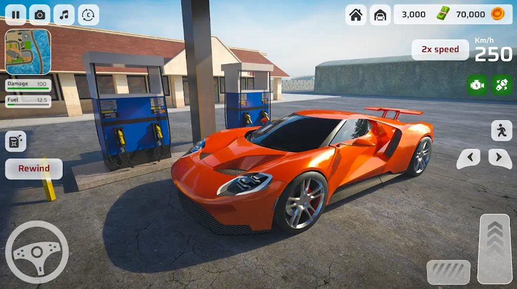 现代汽车3D模拟器（Modern Car Game 3D Simulator）游戏图1