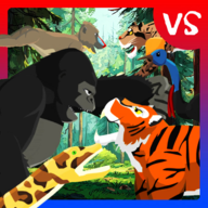 Gorilla Fights Jungle Animals游戏图标