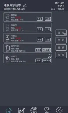 模拟经营：我的超市游戏
