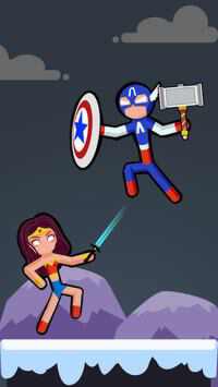 Spider Stickman Fight
