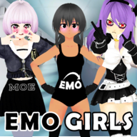 MOE! Emo Girls Multiplayer游戏图标