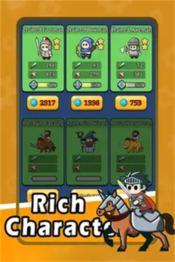 Gear Clash Fight Defend Castle游戏图2