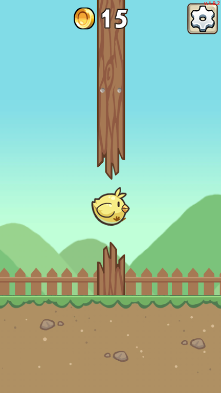 蹦蹦跳跳的小鸡（BouncingChick）游戏图1
