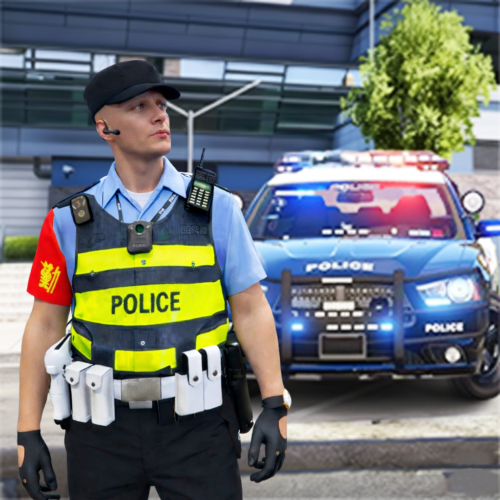 真实警车开放模拟手机版图标