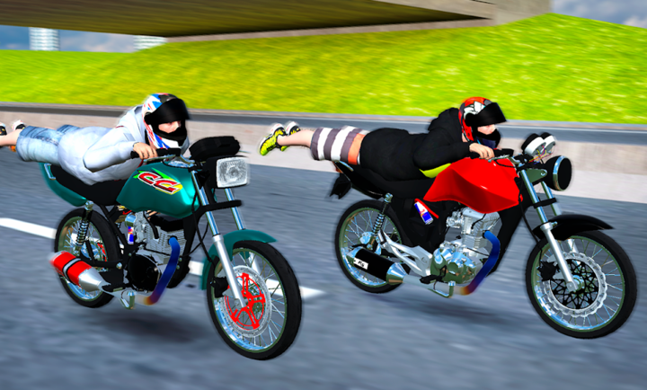 Moto Racing Online游戏图1