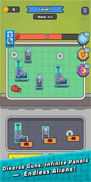 Furious Attack-Merge Bounce游戏图3