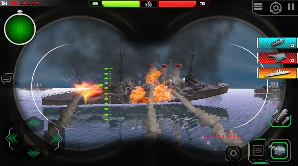 舰船射击战舰：PvP（Boat Shooting Warship: PvP）游戏图3