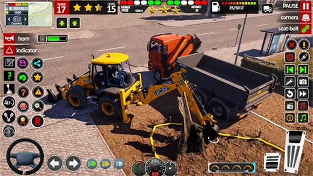 Sand Excavator JCB Truck 3D游戏图3