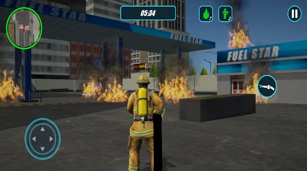 消防大队消防车（Fire Brigade Firefighter Truck）游戏