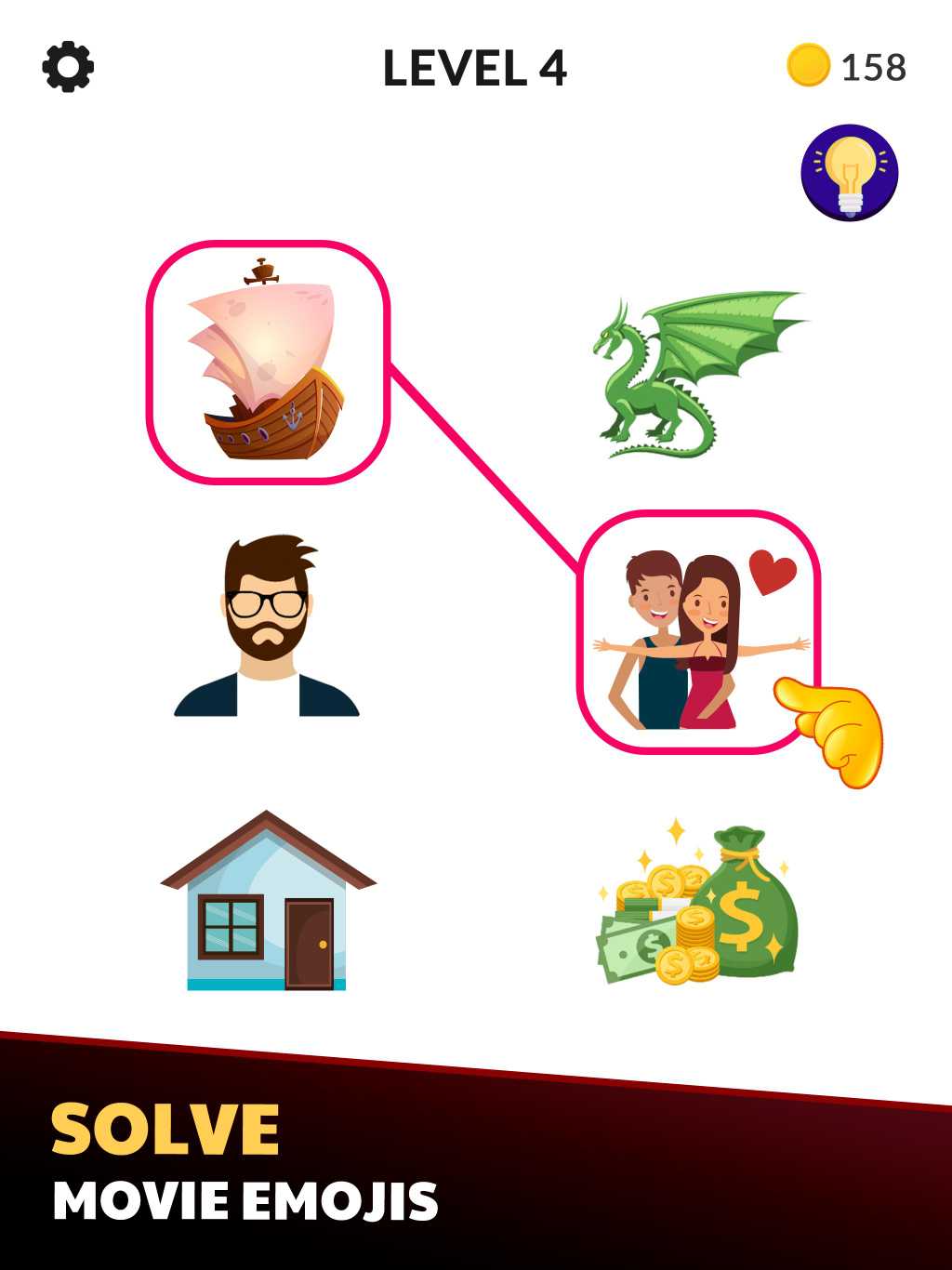 电影表情符号拼图（Movie Emoji Puzzle）图2