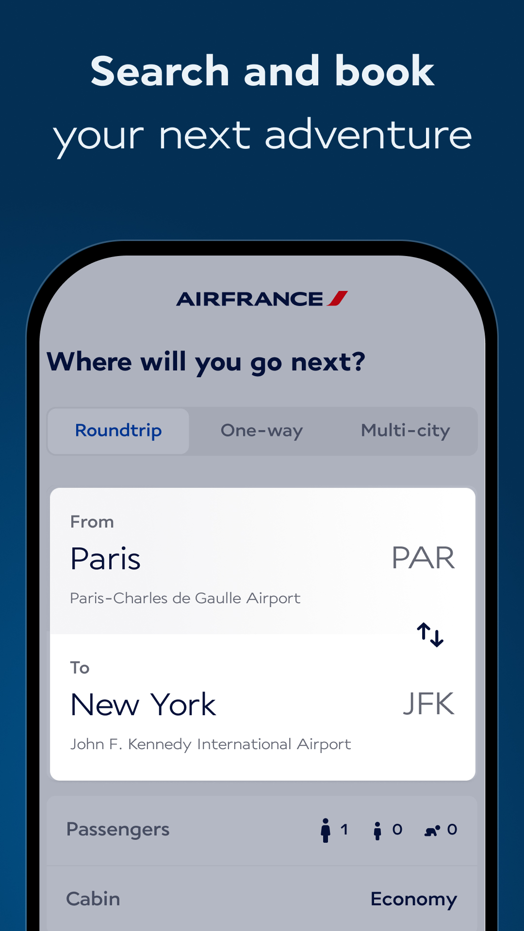 Air France官网版图3