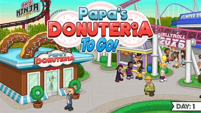 老爹的甜甜圈店（Papa's Donuteria To Go）图3