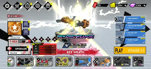 Mecha Dino City Smash安卓版图2