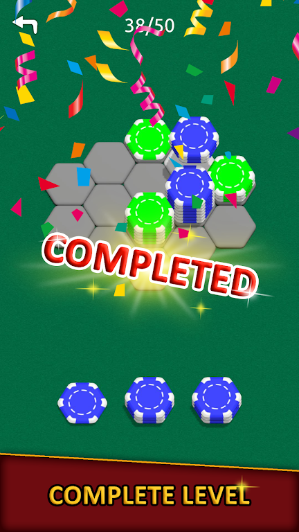 Hexa Chip Sort Puzzle