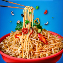 摆个泡面摊游戏图标