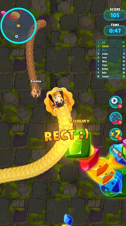贪吃蛇传说（Snake Slurb Legends）游戏图3
