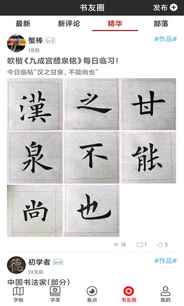 书法字帖碑帖app图1