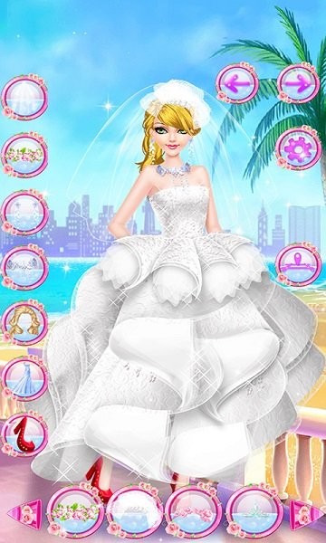 芭比婚礼美妆游戏