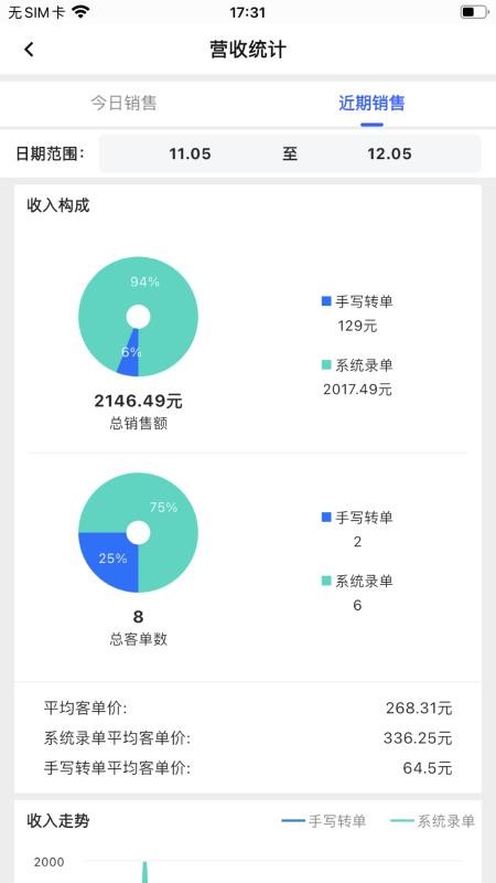 AI开单app图1