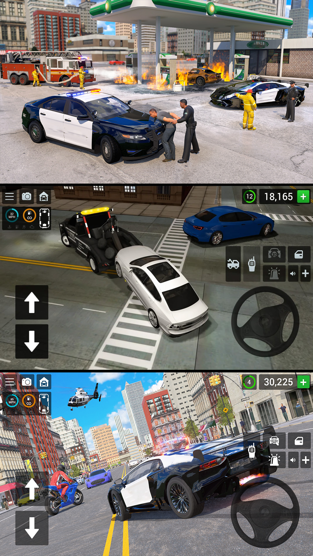 警车高速追铺3D手机版图2