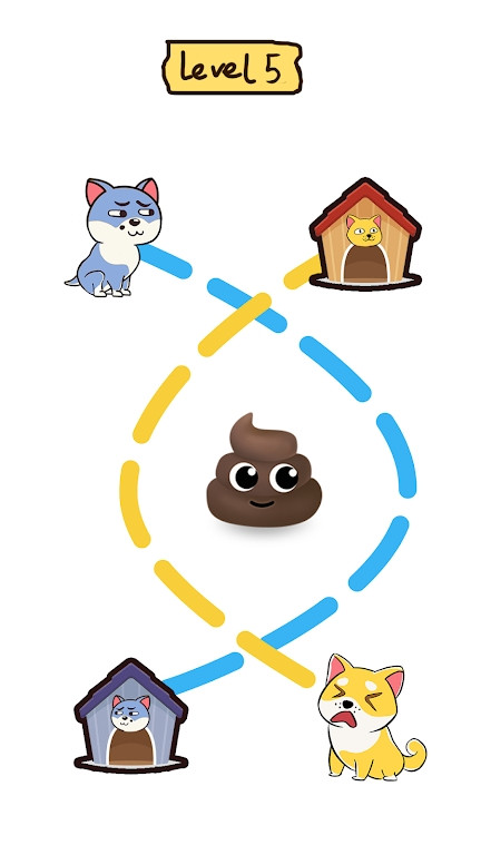 狗狗冲刺画线救援（Dog rush: Draw to save）图3