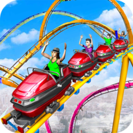 街头过山车公园模拟器(Street Roller Coaster Park Simulator: Thrill 3D)图标