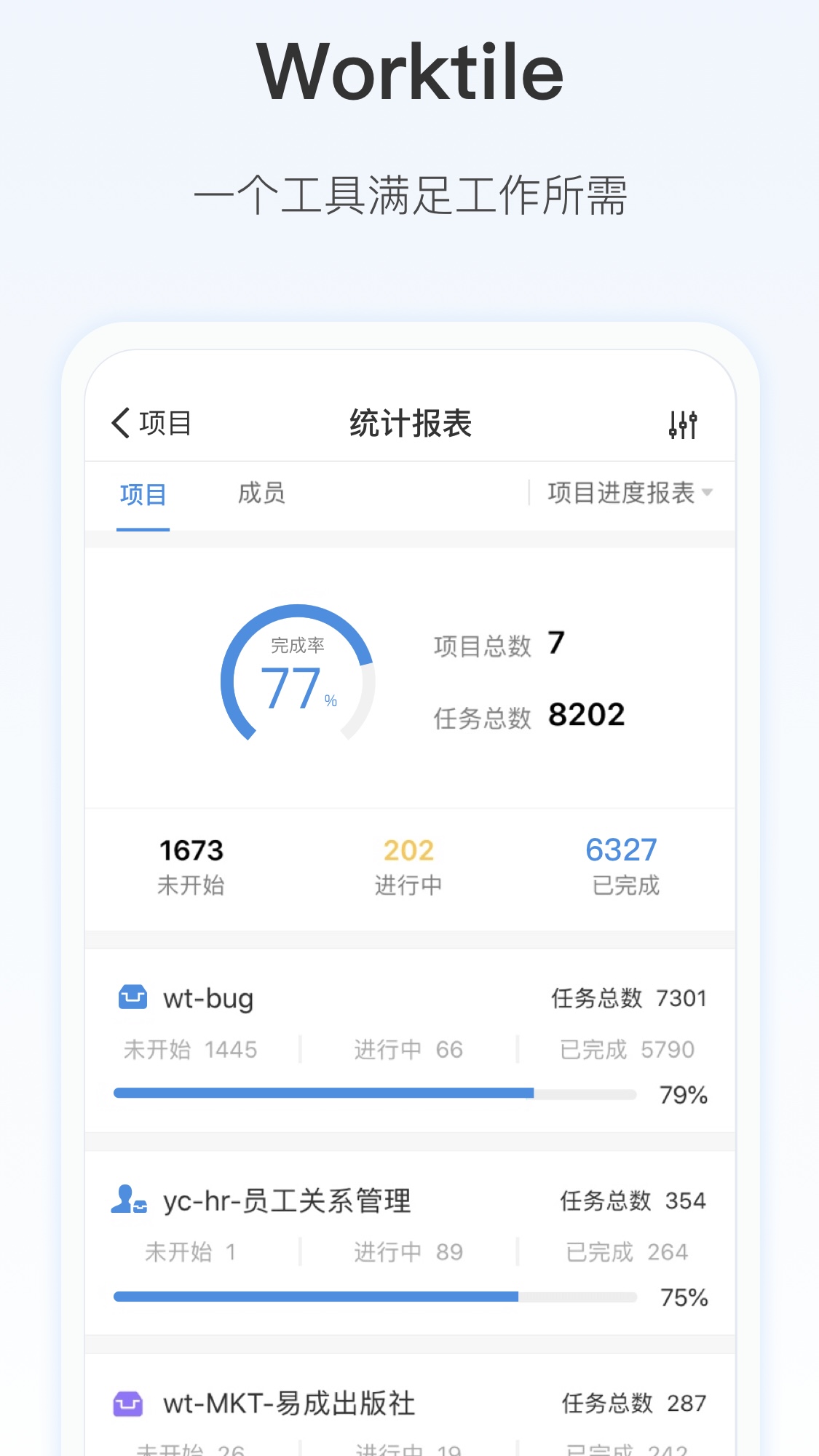 Worktile软件