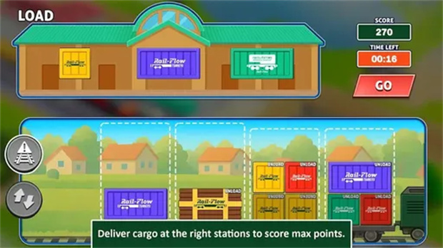 Rail-Flow Game游戏