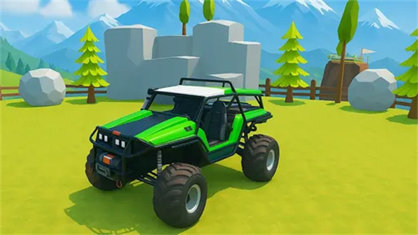 Hill Climb Car Stunt Driving游戏图1