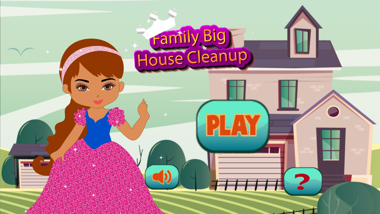 大屋家庭大扫除（Family Big House Cleanup）游戏图1