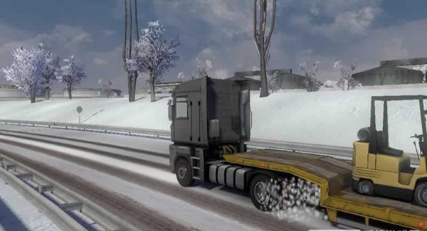 冬季卡车模拟运输(Truck Driver Snow Winter)图1