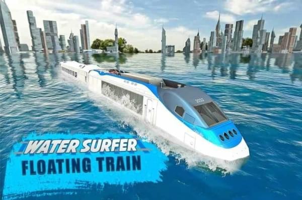水冲浪火车(Imposible Train Tracks)图2