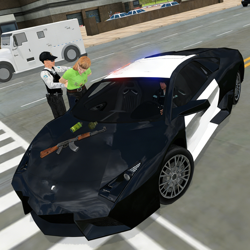 警车高速追铺3D手机版图标