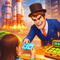 太空港大亨：放置经营（Ticket Rush : Station Idle）游戏图标