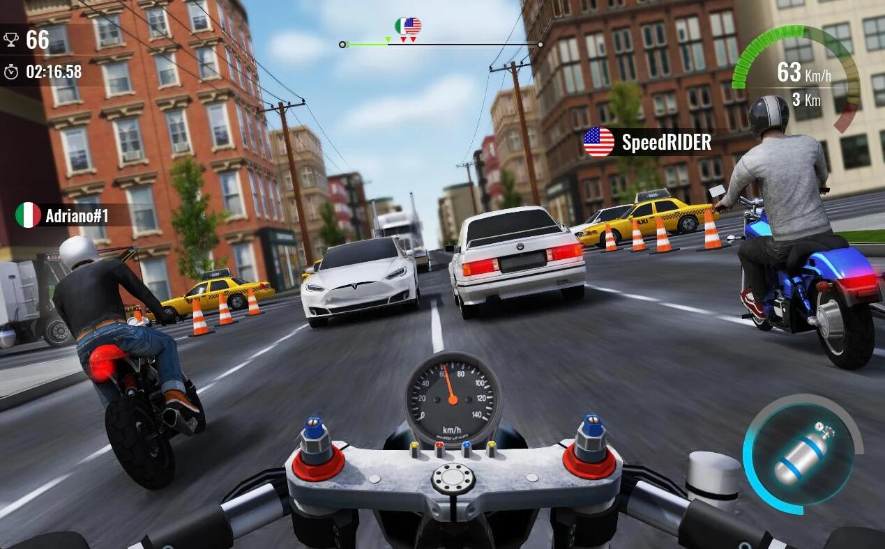 Moto Traffic Race 2图2