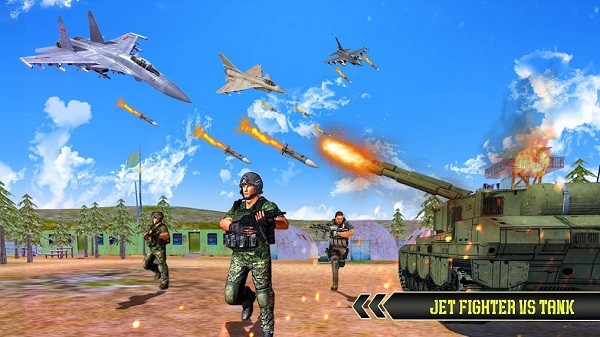 喷气式战斗机3d游戏(Air Force Jet Fighter Combat 3d)图3