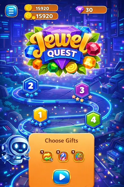 宝石爆裂冒险(Jewel Burst Adventure)游戏