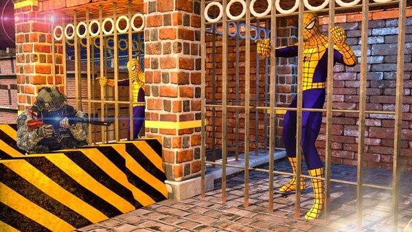 Superhero jail break游戏图1